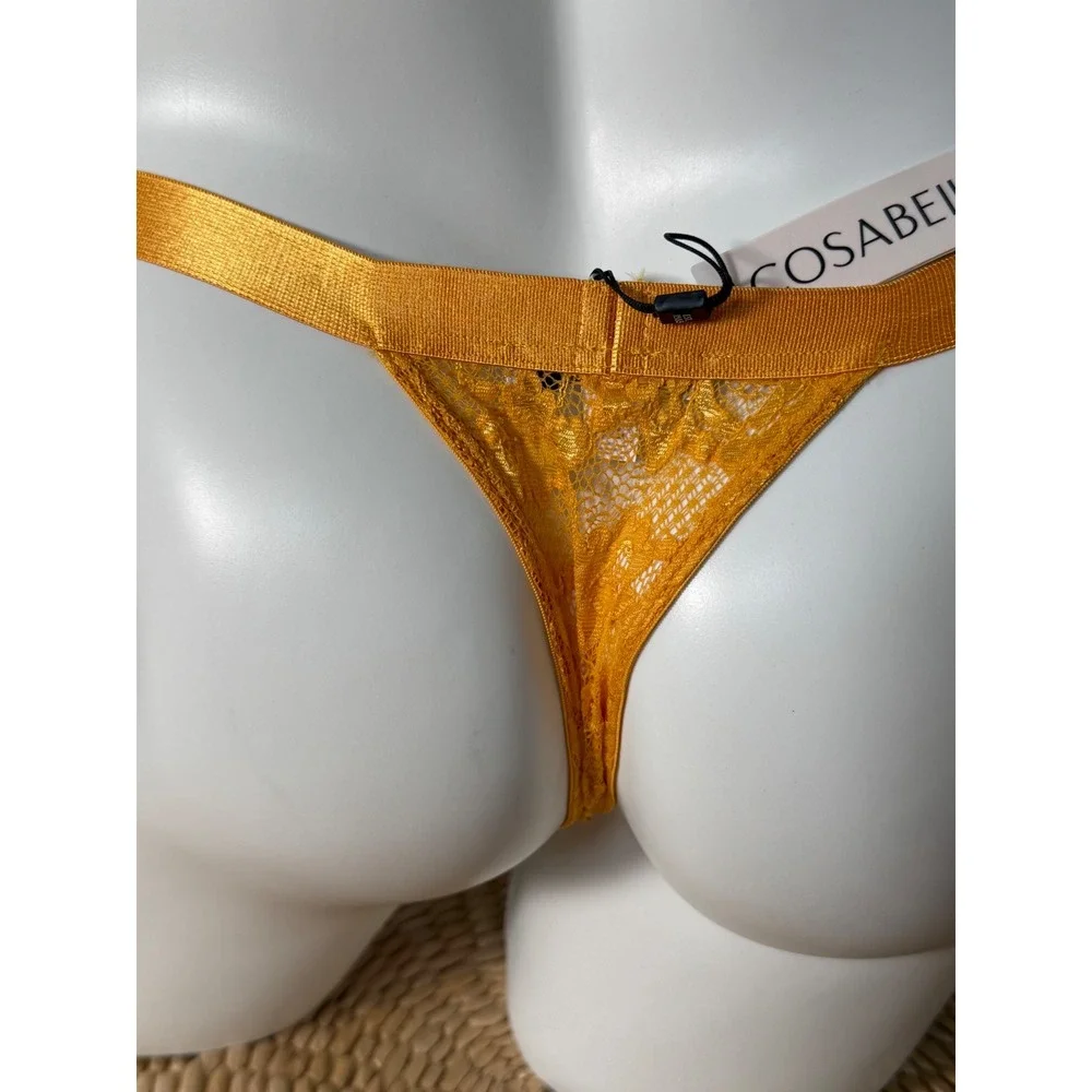 Cosabella Sole Lace‎ Italian Thong Soft Stretch Designer Underwear Size S